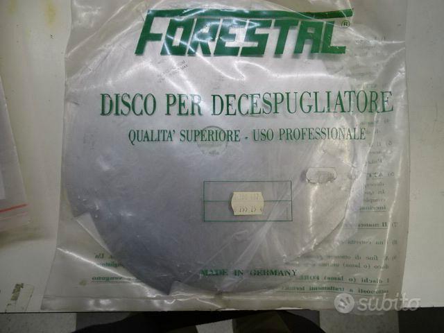 Disco in plastica flessibile per decespugliatore