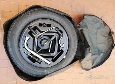  Kit gomma di scorta Gomma+Cerchio+Crick+Attrezzi