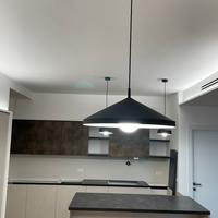 Kit 3 lampade nere a sospensione Ideal Lux -Yurta