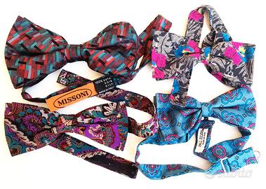 Papillon Uomo firme varie fantasia .