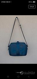 Borsa numerata GFFerre' vintage blu