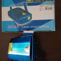 Mini laser stage lighting