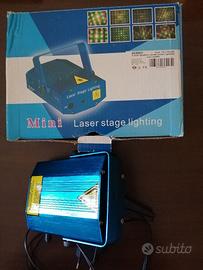 Mini laser stage lighting