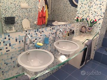 Top in cristallo per bagno