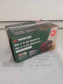 🧰Batteria parkside 20v 4ah big