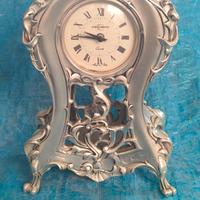 Orologio da tavolo in stile LAMINATO ARGENTO
