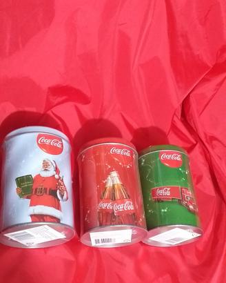 barattoli in latta coca- cola