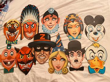 Maschere carnevale vintage
