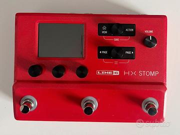 HELIX HX STOMP limited edition red