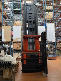 Scaffalatura industriale 15m+muletto trilaterale