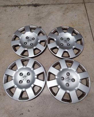 borchie da 16 per Peugeot