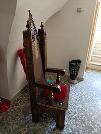 poltrona medioevale 