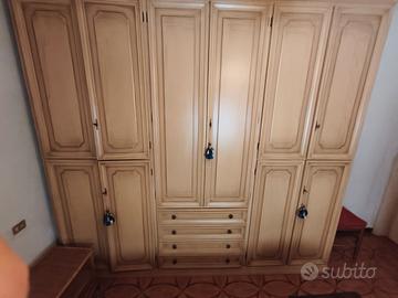 armadio stile anni 80 in laminato 