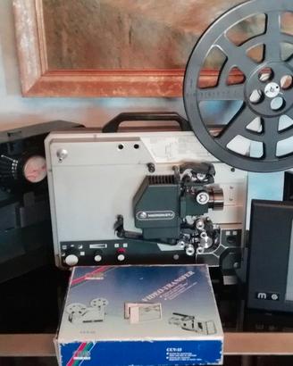 Microtecnica Micron 16mm proiettore + telecinema