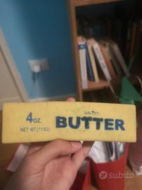 butter.  squishy 