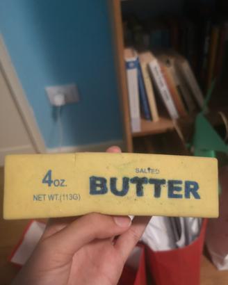 butter.  squishy 