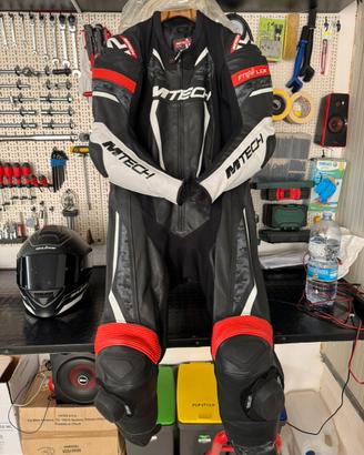 Tuta intera moto m-tech halo