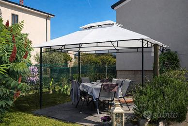 Gazebo in alluminio 3,65×3