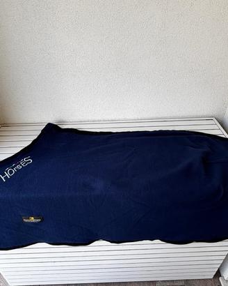 Coperta equitazione in pile Horses