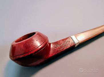 Pipa Bruyère Garantie vintage in radica e corno