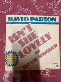 Vinile David Parton - Isn't She Lovely del 1977