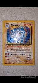 Machamp originale Holo prima edizione BS 8/102 ITA