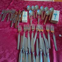 servizio posate vintage in acciaio inox  18/10