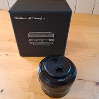 TTArtisan 27 mm f/2.8 Lens per Fuji