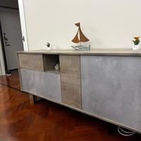 MOBILE BASSO EFFETTO CEMENTO