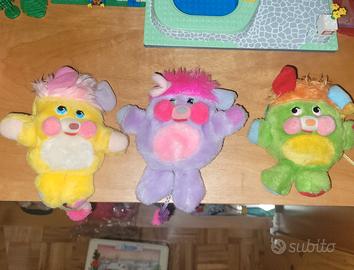 Popples peluche borsellini vintage anni 80