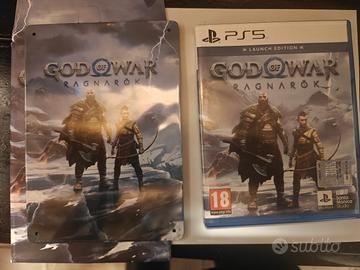 god of war ragnarok ps5 con steelbook