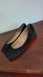 Scarpe basse donna 40 con suola in cuoio