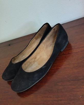Scarpe basse donna 40 con suola in cuoio