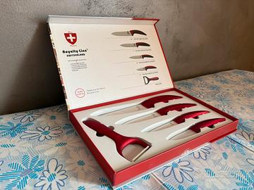 Set coltelli ceramica con cofanetto Royalty Line S