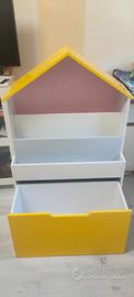 Libreria bambini per cameretta 