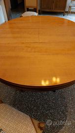 tavolo tondo allungabile
