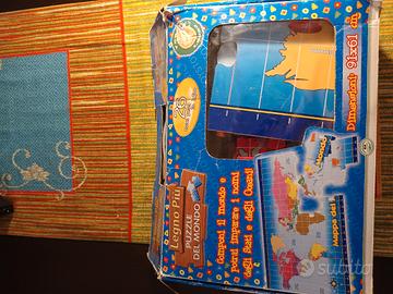 Puzzle Mondo in legno