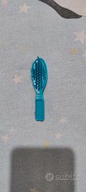 Spazzola capelli Barbie vintage anni 90 blu