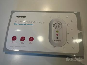 Monitor respiro neonato Nanny nuovo
