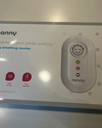 Monitor respiro neonato Nanny nuovo