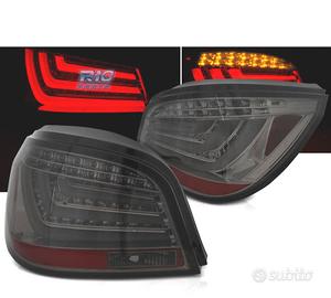 FANALI BMW E60 03-07 A LED BAR SCURI