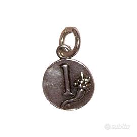 Giovanni Raspini Charm 1 Lira Argento 925