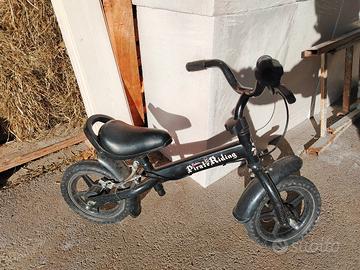 bicicletta senza pedali 
