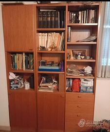 LIBRERIA in LEGNO COMPONIBILE 
