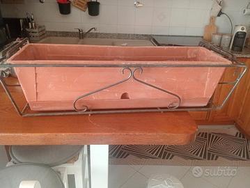 porta vasi da terrazzo