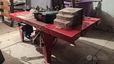 set piccola falegnameria pialla sega fresa tornio