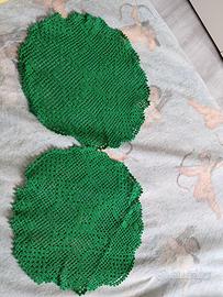 centrini ad uncinetto vintage handmade casa maglia