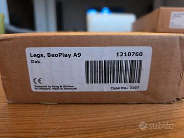 B&O Bang&Olufsen Beoplay A9 Gambe OAK NUOVE