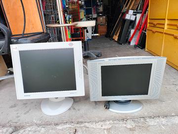 3 Schermi Monitor per PC o Videosorveglianza 