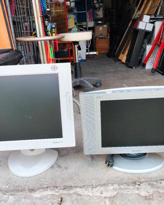 3 Schermi Monitor per PC o Videosorveglianza 